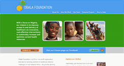 Desktop Screenshot of obalafoundation.org